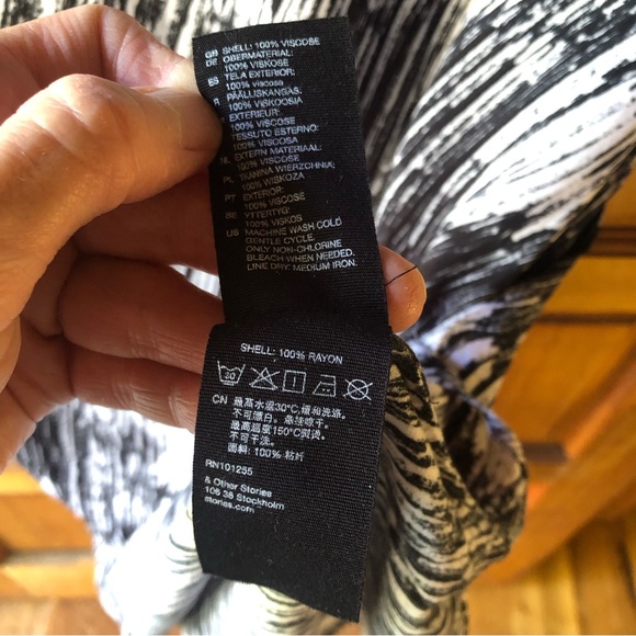 & Other Stories Dress EU Sz 38/ US Sz 8 (fits more like Sz 6) - Picture 5 of 8